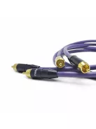 MELODIKA PURPLE SERIES MD2R - Cablu de semnal RCA M la RCA M, pereche - Violet - 1,5m