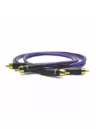 MELODIKA PURPLE SERIES MD2R - Cablu de semnal RCA M la RCA M, pereche - Violet - 2m