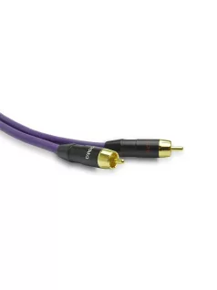  MELODIKA PURPLE SERIES MD2R - Cablu de semnal RCA M la RCA M, pereche - Violet - 5m