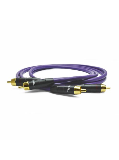 MELODIKA PURPLE SERIES MD2RD - Pereche de cabluri de semnal RCA M și RCA M direcționate - 2m