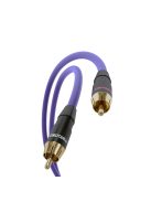 MELODIKA PURPLE SERIES MD2RD - Pereche de cabluri de semnal RCA M și RCA M direcționate - 3m