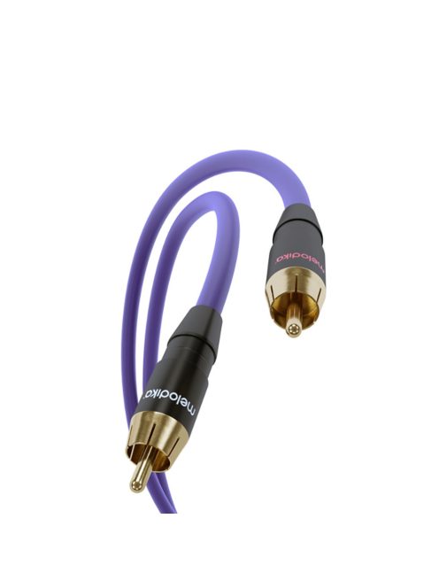MELODIKA PURPLE SERIES MD2RD - Pereche de cabluri de semnal RCA M și RCA M direcționate - 3m