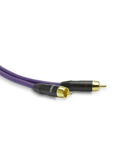 MELODIKA PURPLE SERIES MD2RD - Pereche de cabluri de semnal RCA M și RCA M direcționate - 4m