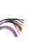 MELODIKA PURPLE SERIES MDBA415 - Pereche de cabluri banana bi-amplificate - Violet - 3m