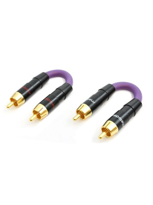MELODIKA PURPLE SERIES MD2R02 - Cablu jumper pereche cu conectori RCA