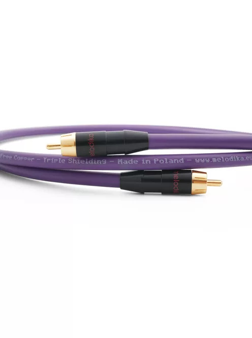 MELODIKA PURPLE SERIES MDCX - RCA M cablu coaxial semnal - 2m