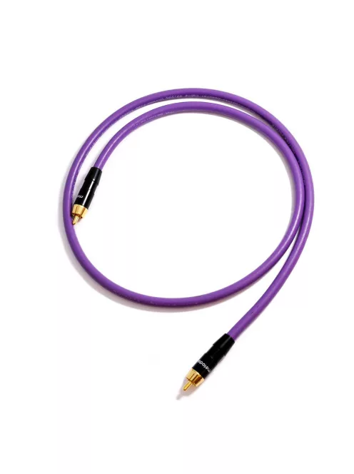 MELODIKA PURPLE SERIES MDSW - RCA M cablu pentru subwoofer - Violet - 2m