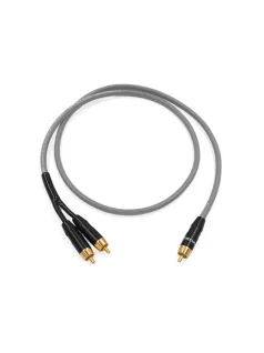   MELODIKA SERIA PURPLE MDSWY - Cablu Y subwoofer RCA M - Gunmetal - 5m