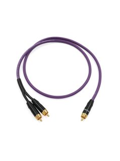   MELODIKA SERIA PURPLE MDSWY - Cablu Y subwoofer RCA M - Violet - 1,5m