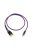MELODIKA SERIA PURPLE MDSWY - RCA M sub Y-jelkábel - Violet - 4m