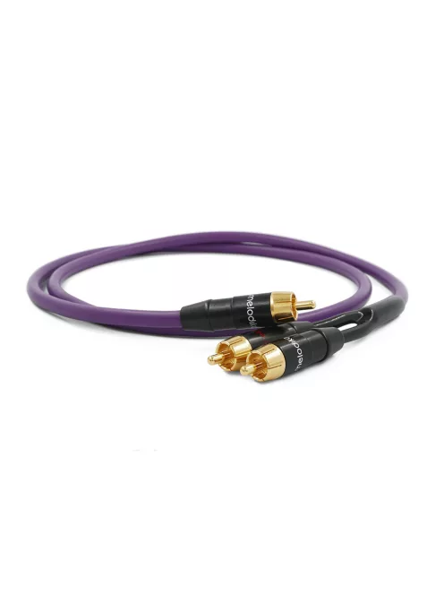 MELODIKA SERIA PURPLE MDSWY - Cablu Y subwoofer RCA M - Violet - 4m