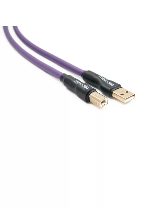 MELODIKA PURPLE SERIES MDUAB - Cablu de date USB 2.0 Tip A-B - 0,75m