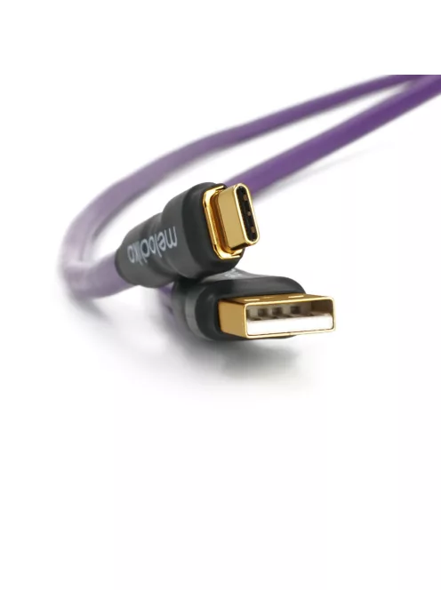 MELODIKA PURPLE SERIES MDUAC - Cablu de date USB 2.0 Tip A-C - 0,5m