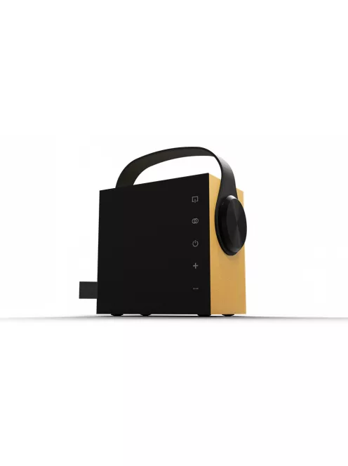 MOREL BIGGIE - Difuzor Bluetooth Portabil - Stralucire Aurie
