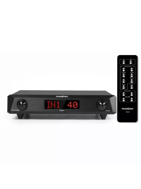 MUSICIAN AQUILA - Preamplificator simetric de masă Class A - Negru
