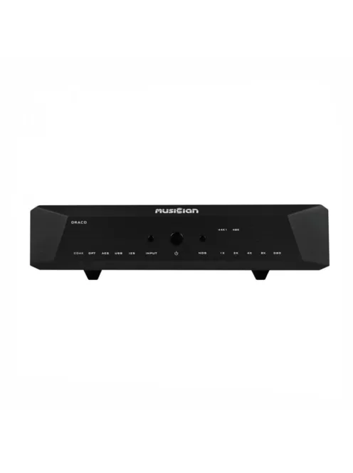MUSICIAN AUDIO DRACO - DAC desktop high-end R-2R DAC NOS I2S - Negru