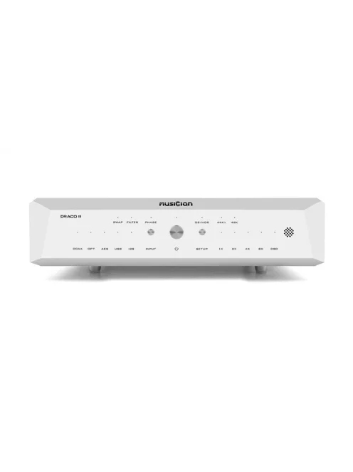 MUSICIAN AUDIO DRACO III - High-End de birou R-2R DAC NOS I2S 24bit 1536kHz DSD1024 - Argintiu