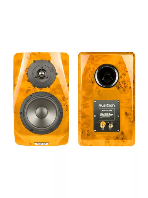 MUSICIAN AUDIO KNIGHT1 V2 - High-End pereche de boxe de podea pasive bass-reflex cu două căi - Chihlimbar