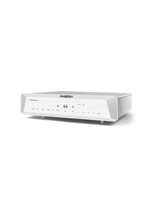 MUSICIAN AUDIO PEGASUS III - High-End Desktop R-2R DAC 24bit 1536kHz DSD1024 - Argintiu