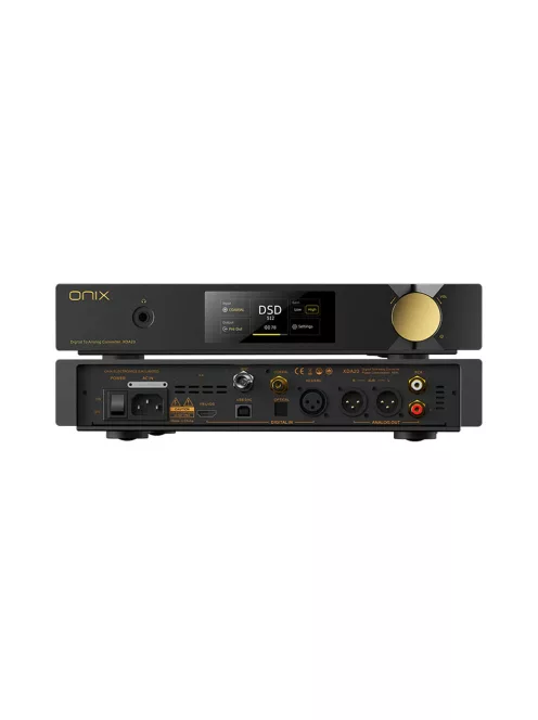 ONIX ZENITH XDA20 - Convertor digital-analog desktop și amplificator pentru căști 32bit 768kHz DSD512