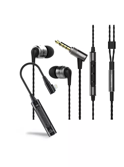 SOUNDMAGIC A30i LIGHTNING + SOUNDMAGIC E80C GUNMETAL package