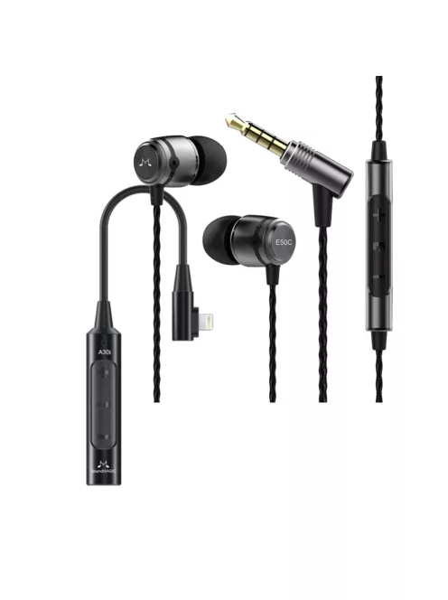 SOUNDMAGIC A30i + SOUNDMAGIC E50C Gunmetal package