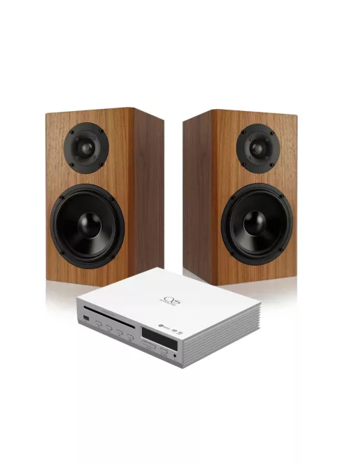 PAHAR SHANLING CA80 + KLH KENDALL MKII BOOKSHELF PACHET ARGINTIU