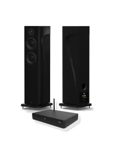 MOREL AVYRA 633W NEGRU + PACHET WISA STEREO HUB HT