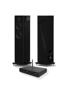 MOREL AVYRA 633W NEGRU + PACHET WISA STEREO HUB HT