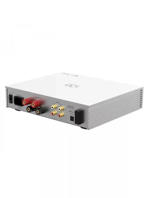 SHANLING CA80 - CD player și amplificator integrat de birou Bluetooth 5 LDAC MQA-CD 32 bit 384kHz DSD256 - Argint