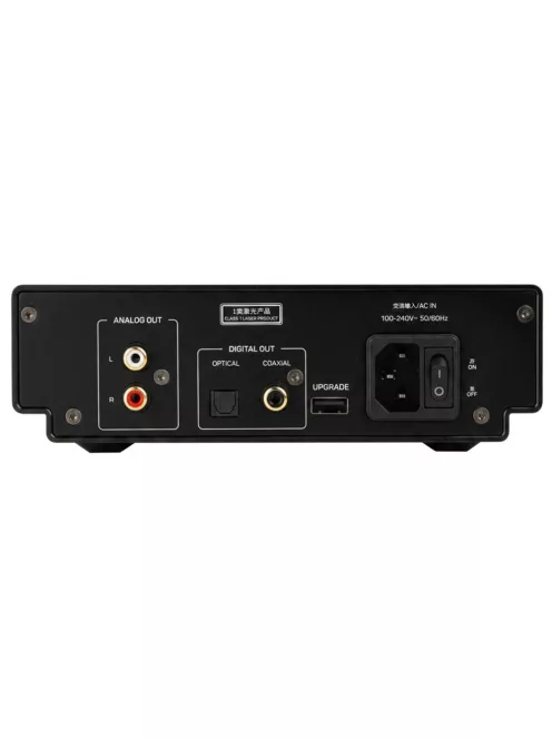 SHANLING CD50 - Player CD de birou cu DAC, amplificator pentru căști și ieșire simetrică 4.4mm - Negru