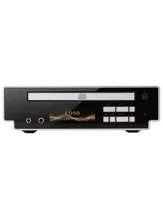   SHANLING CD50 - Player CD de birou cu DAC, amplificator pentru căști și ieșire simetrică 4.4mm - Argint