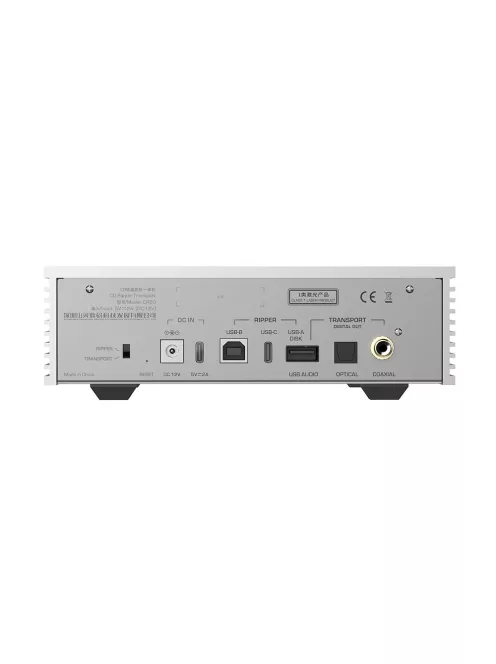 SHANLING CR60 - Mecanism de redare CD și Ripator CD de masă - Argint