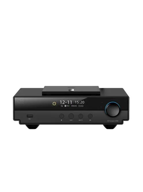 SHANLING CT90 - Unit CD de birou Bluetooth 5 aptX HD LDAC MQA-CD 32bit 768kHz DSD512 - Negru