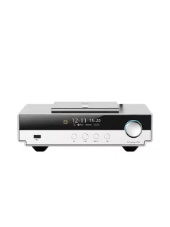   SHANLING CT90 - Unit CD de birou Bluetooth 5 aptX HD LDAC MQA-CD 32bit 768kHz DSD512 - Argint