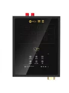 SHANLING EA5 PLUS - DAC de birou integrat cu amplificator pentru căști și streamer WiFi Bluetooth aptX HD LDAC MQA 32-bit 768kHz DSD512 2x100W 4 Ohm