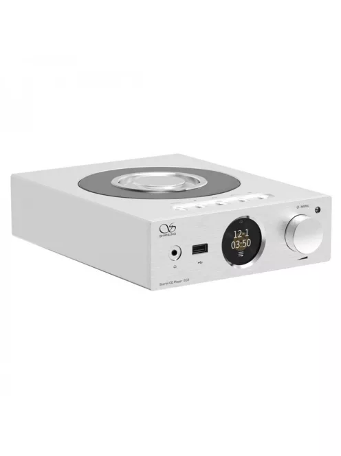 SHANLING EC3 - Player CD de masă și DAC cu amplificator de căști Bluetooth 5 aptX HD LDAC 32bit 384kHz DSD256 - Argint