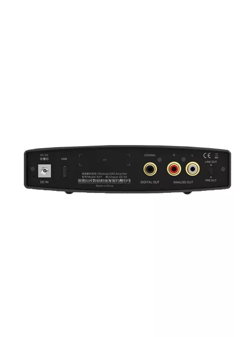 SHANLING EH1 - DAC și amplificator de căști de masă 32bit 768kHz DSD512 - Negru