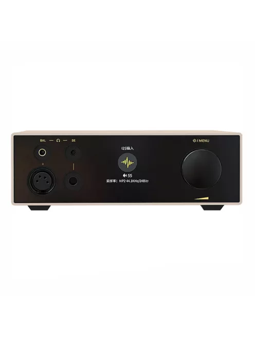 SHANLING EH3 - DAC desktop cu amplificare pentru căști și streamer WiFi Bluetooth 5 aptX HD LDAC 32bit 768kHz DSD512 - Auriu