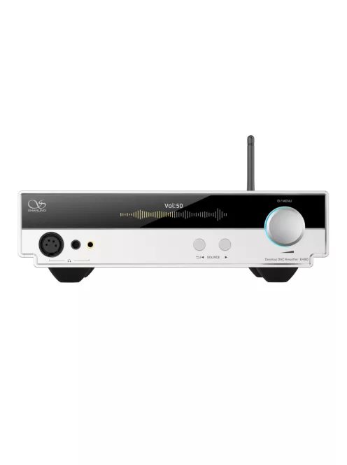 SHANLING EH90 - DAC R2R de birou și amplificator pentru căști complet balansat I2S HDMI ARC Bluetooth 5.4 32bit 768kHz DSD512 - Argint