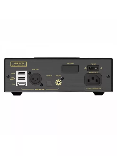 SHANLING ET3 - Player CD desktop cu mecanism WiFi Bluetooth 5 aptX HD LDAC MQA-CD 32 biți 768kHz DSD512 - Negru