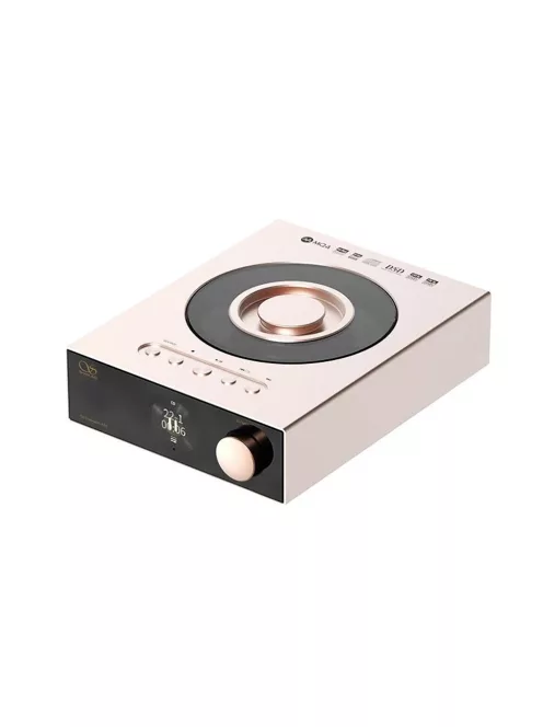 SHANLING ET3 - Player CD desktop cu mecanism WiFi Bluetooth 5 aptX HD LDAC MQA-CD 32 biți 768kHz DSD512 - Auriu