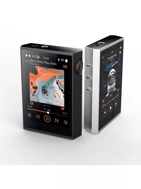 SHANLING M1 PLUS - Player audio portabil WiFi Bluetooth 5.2 aptX HD LDAC 32bit 768kHz DSD512 - Negru