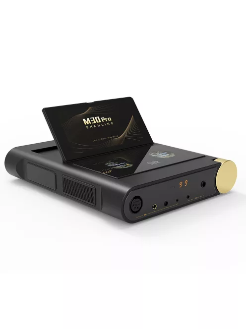 SHANLING M30 PRO - DAC high-end modular de birou cu amplificator pentru căști și funcții de streaming WiFi Bluetooth 5 aptX HD LDAC MQA 32bit 768kHz DSD512