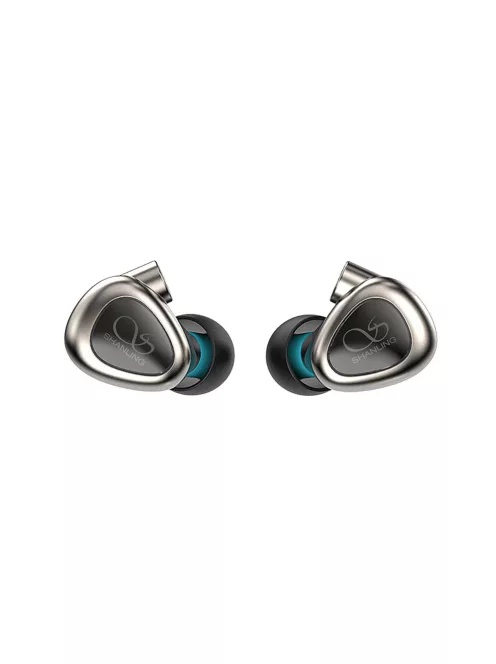 SHANLING ME80 - Un căști de monitorizare In-ear cu drivere dinamice din cupru argintat și cablu MMCX nickel 