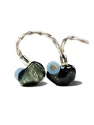 SHANLING ME800 - Căști pentru monitor intraauriculare cu două drivere dinamice și patru BA cu cablu MMCX din cupru placat cu argint - Forest Soil