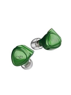   SHANLING MG100 - Un monitor intraauricular cu drivere dinamice, placat cu argint, cu cablu MMCX din cupru - Verde