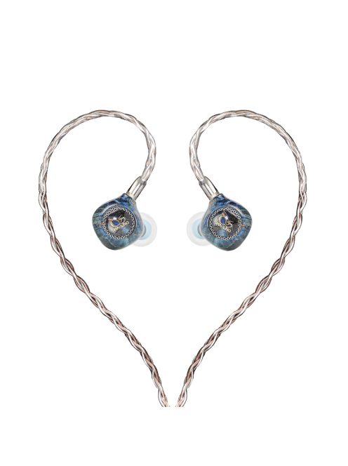 SHANLING MG600 - Căști pentru monitor intraauriculare cu un singur driver dinamic cu cablu MMCX din cupru placat cu argint