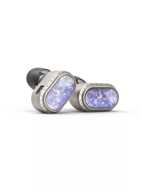 SHANLING MORIA - Un monitor In-ear cu driver dinamic, carcasă din titan și cablu 2-Pin din cupru placat cu argint - Violet