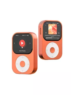   SHANLING Q2 - Player audio portabil WiFi TIDAL Bluetooth 5.2 aptX HD LDAC 32bit 768kHz DSD512 - Portocaliu amurg